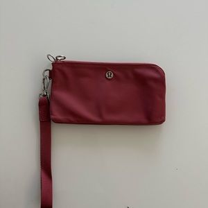 Lululemon Now & Always Pouch Color: Cherry Tint